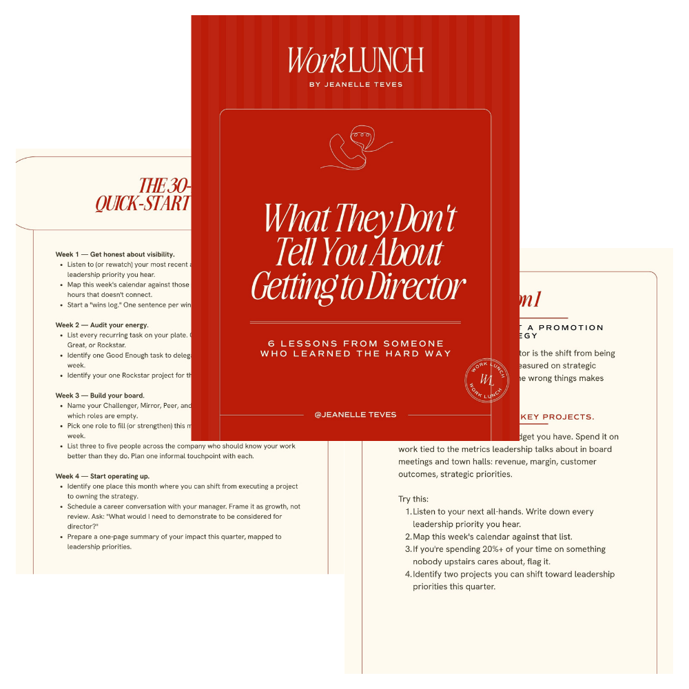 <p>How To Get From Manager to Director</p>